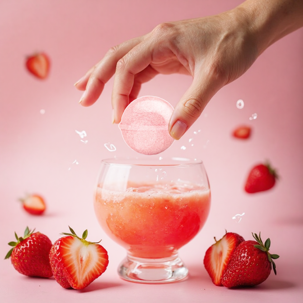 Golden Strawberry Spark Bomb™